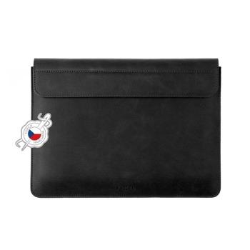 Kožené puzdro FIXED Oxford pre Apple iPad Pro 12,9" (2018/2020/2021/2022) s klávesnicou Folio, čierne