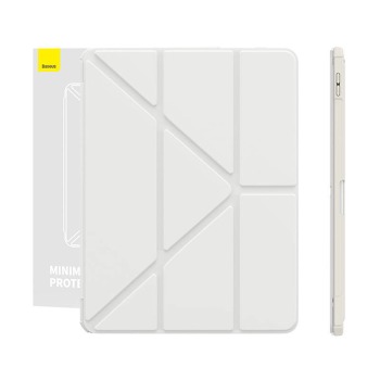Baseus Minimalistické ochranné puzdro pre iPad Air 4/5 10,9" (biele)