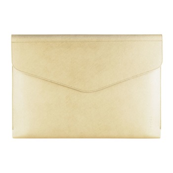 Puzdro FIXED Siena pre notebooky a tablety do veľkosti 13", svetložlté