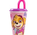 plastový_kelímek_s_brčkem_tlapková_patrola_-_růžový_2.jpg