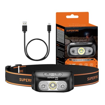 Svetlomet Superfire HL05-E, 120 lm, USB