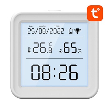 Inteligentný Wi-Fi snímač teploty a vlhkosti Gosund S6 (LCD displej, podsvietenie)