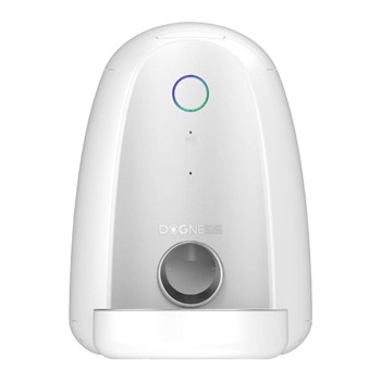 Automatické krmítko pre domáce zvieratá s plastovou miskou WIFI mini Dogness (biele)