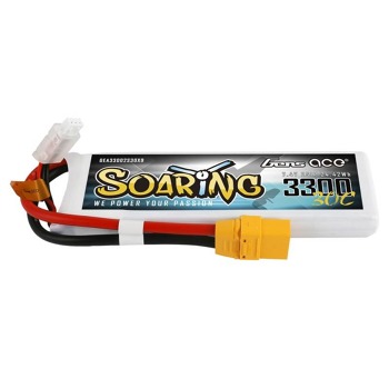 Batéria Gens Ace Soaring 3300mAh 7,4V 30C 2S1P XT90