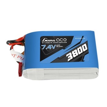 Batéria Gens Ace 3800mAh 7,4V 1C 2S1P pre Taranis Q X7
