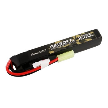 Gens ace 25C 1500mAh 3S1P 11.1V Airsoft Gun Lipo batéria s mini Tamiya konektorom