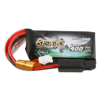Gens ace G-Tech 400mAh 7,4V 2S1P 35C Lipo batéria s konektorom JST-PHR Plug-Bashing Series