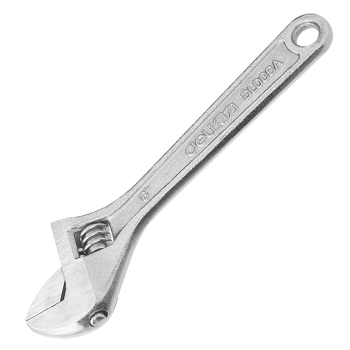 Nastaviteľný kľúč 6" Deli Tools EDL006A (strieborný)