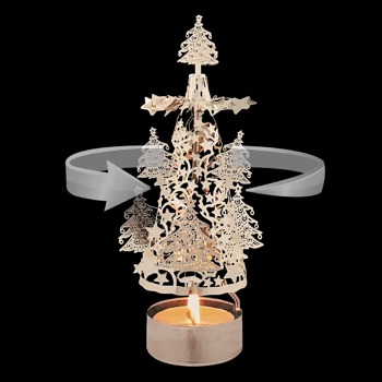 3D stromček - strieborný, vianočný stromček-16cm