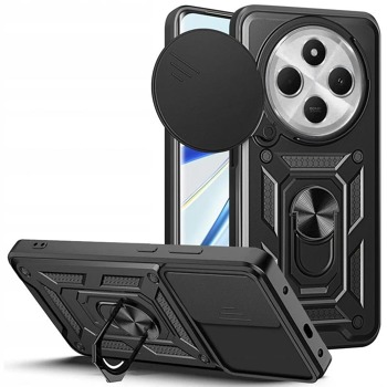 Kryt Tech-protect Camshield pre Poco C75 - čierny