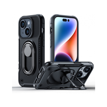 Joyroom Duálny pánt Apple iPhone 14 čierny