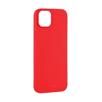 Zadný pogumovaný kryt FIXED Story pre Apple iPhone 14 Plus, červený