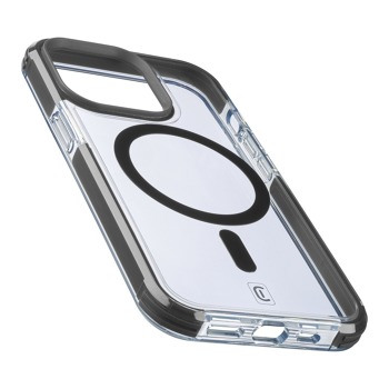 Ochranný kryt Cellularline Tetra Force Strong Guard Mag s podporou Magsafe pre Apple iPhone 14 Pro, transparentný
