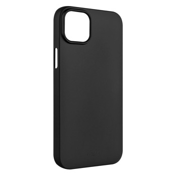 Zadný pogumovaný kryt FIXED Story pre Apple iPhone 15, čierny