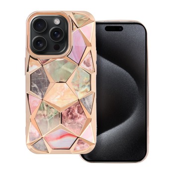 Zadný silikónový kryt TWINKI pre iPhone 15 - zlatý