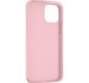 Farebný silikónový kryt pre iPhone 15 Pro - ružový