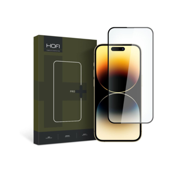 Tvrdené sklo Hofi Glass Pro+ pre Apple iPhone 15 Pro Max - Black [2 PACK]