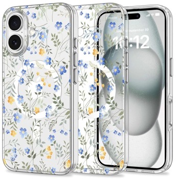 Tech-Protect Magmood MagSafe kryt pre iPhone 16 - Spring Flowers