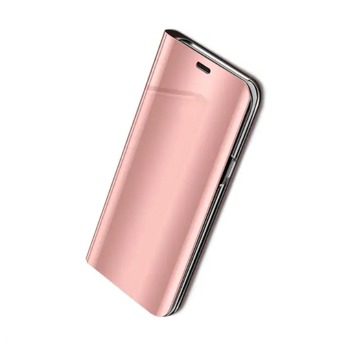 Zrkadlové puzdro pre iPhone 16 Pro - ružové