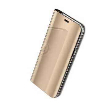 Zrkadlové puzdro pre iPhone 16 Pro - zlaté