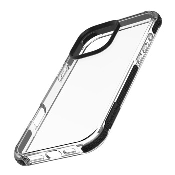 Cellularline Tetra Force Strong Guard Ultra Protective Case pre Apple iPhone 16 Pro Max, 2 úrovne ochrany, priehľadný