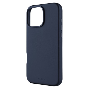 Kožený zadný kryt FIXED MagLeather s podporou MagSafe pre Apple iPhone 16 Pro Max, modrý