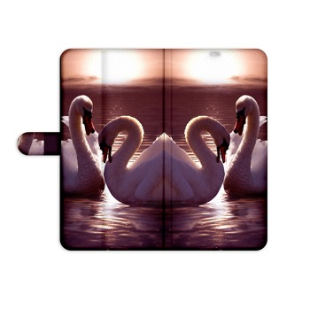 Kryt na knihu pre iPhone X - Swans
