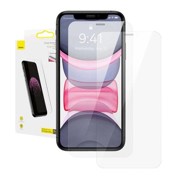 Baseus 0,3 mm Full Glass tvrdená sklenená fólia (balenie 2 ks) pre iPhone X