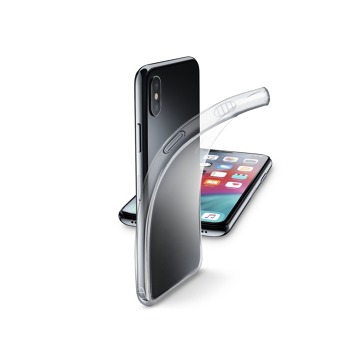 Extrathin CellularLine Jemný zadný kryt pre Apple iPhone XS Max, priehľadný