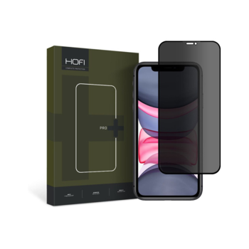 Diskrétne tvrdené sklo Hofi Anti Spy Glass Pro+ pre Apple iPhone 11