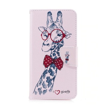 Puzdro typu kniha pre iPhone SE 2020 - Smart Giraffe