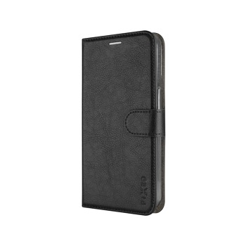 Puzdro typu kniha FIXED Opus pre Apple iPhone 12 - Čierne