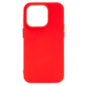 Farebný silikónový kryt pre iPhone 12 - červený