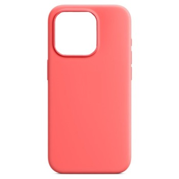 Farebný silikónový kryt pre iPhone 12 - lososový
