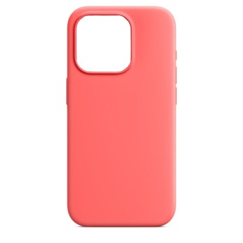 Farebný silikónový kryt pre iPhone 12 Pro - lososový