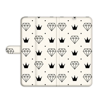 Zatváracie puzdro pre iPhone Xs - Royal Diamonds