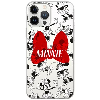 Zadný kryt Minnie Mouse pre iPhone Xs - Transparentný