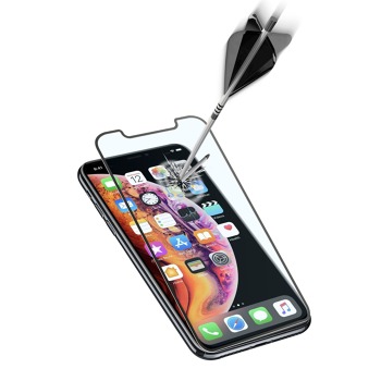 Ochranné tvrdené sklo pre celý displej Cellularline CAPSULE pre Apple iPhone XS