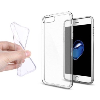 Priehľadný silikónový kryt pre iPhone 8