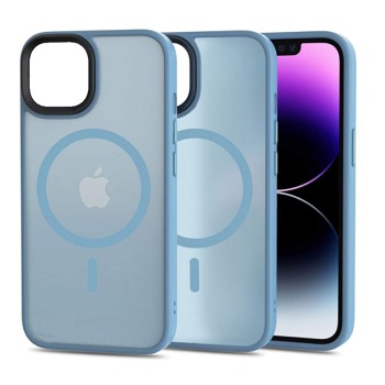 MAGMAT MagSafe zadný kryt pre iPhone 13 - svetlomodrý