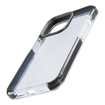 Ultra ochranné puzdro Cellularline Tetra Force Shock-Twist pre Apple iPhone 13 Pro, 2 úrovne ochrany, priehľadné