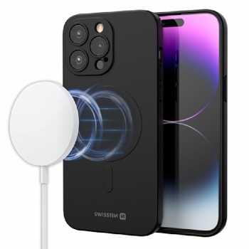 SWISSTEN SOFT JOY MagStick PRO IPHONE 13 PRO MAX BLACK