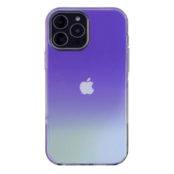 Vysokokvalitný zadný kryt pre iPhone 13 Pro Max s fialovým leskom