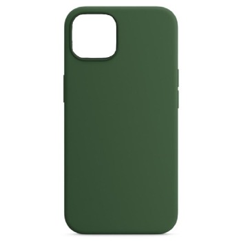 Farebný silikónový kryt pre iPhone 13 Pro Max - tmavozelený