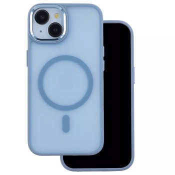 Zadný silikónový kryt Magsafe Frosted pre iPhone 13 Pro Max - Light Blue