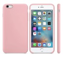 Farebný silikónový kryt pre iPhone SE2022 - ružový