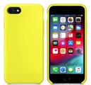 Farebný silikónový kryt pre iPhone SE2022 - žltý