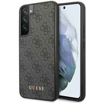 Kryt Guess Samsung Galaxy S23 Grey HardCase 4G Metal Gold Logo