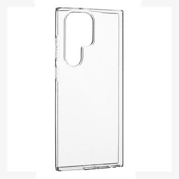 Priehľadný silikónový kryt pre Samsung S23 Ultra