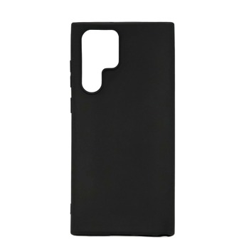 Čierny silikónový kryt pre Samsung Galaxy S25 Ultra